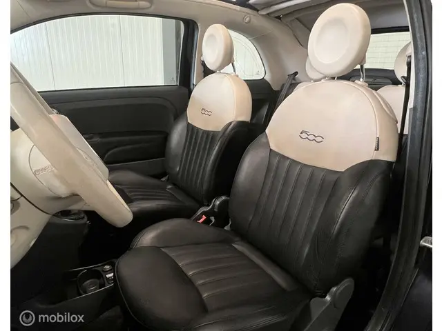 Fiat 500 1.2 Lounge [ leder historie LM ] 2014 Benzine 9