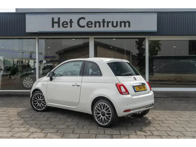 Fiat 500 1.2 Lounge Panorama - PDC - 17"lm velgen 2017 Benzine 2