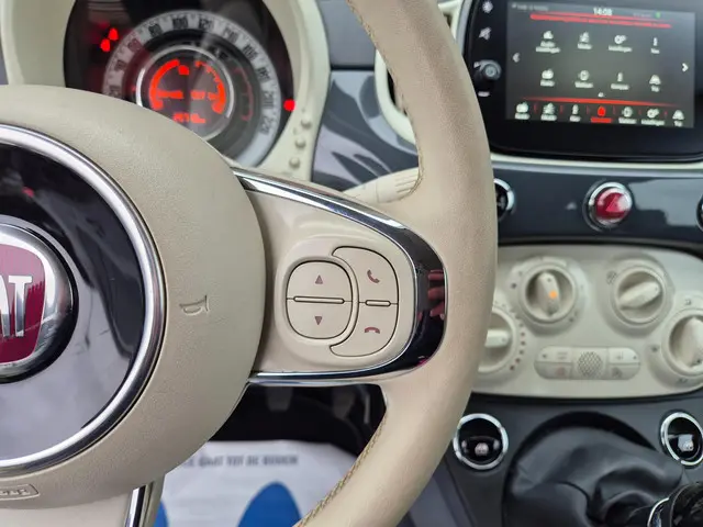 Fiat 500 1.2 Lounge Navi, Cruise, NAP, 1e eig 2019 Benzine 12