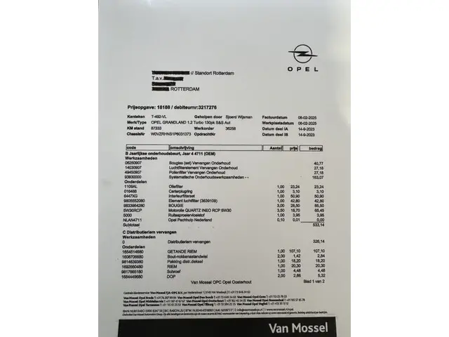 Opel Grandland 1.2 Turbo Level 4 2023 Benzine 19