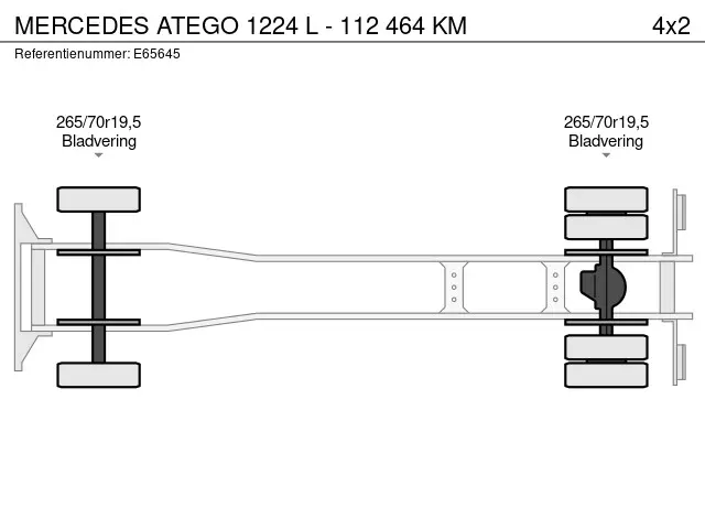 Mercedes-Benz Atego 1224 L - 112 464 KM 2013 Diesel 27