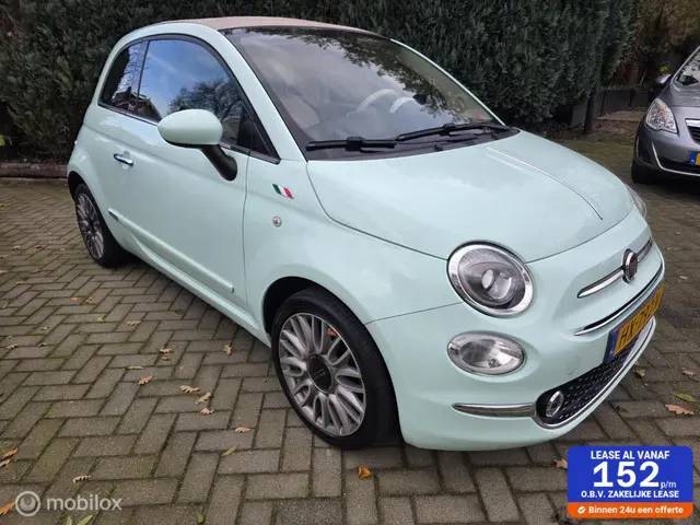 Fiat 500C Cabrio 0.9 TwinAir Turbo Lounge 2016 Benzine