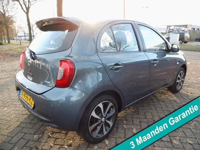 Nissan Micra 1.2 Tekna AIRCO,NAVI,PANODAK,UNIEK 2014 Benzine 7