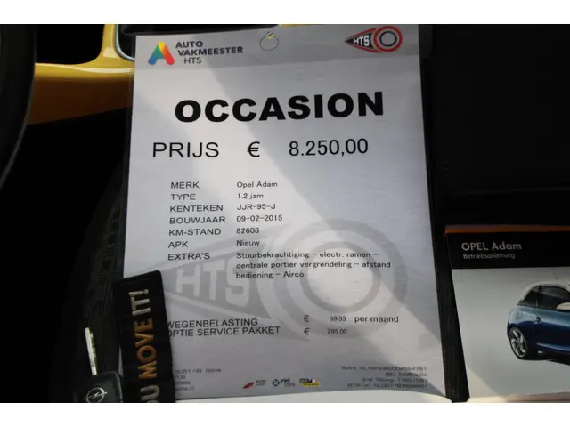 Opel ADAM 1.2 2015 Benzine 24