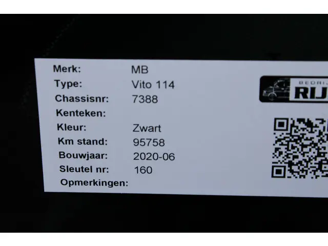 Mercedes-Benz Vito 114 CDI Lang L2 2020 Diesel 16