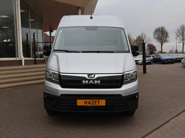 MAN TGE 35 3.140 AUT. L4H3 ZILVERGRIJS + CAMERA 2021 Diesel 7