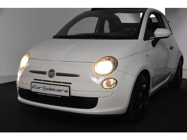 Fiat 500C TwinAir Lounge *Leer*Cabrio*Airco* 2012 Benzine 24