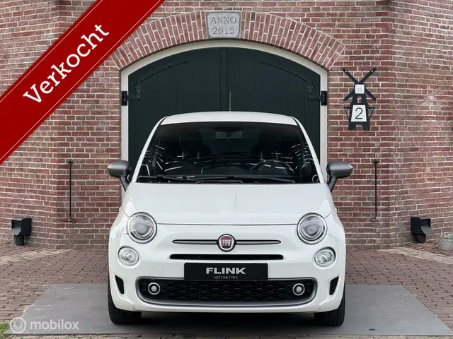 Fiat 500 1.2 Sport NAVIGATIE , CLIMA , WIT 2017 Benzine 3
