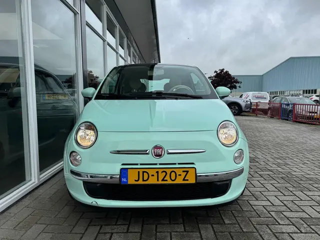 Fiat 500 1.2 Lounge|Airco|Panorama| 2014 Benzine 2