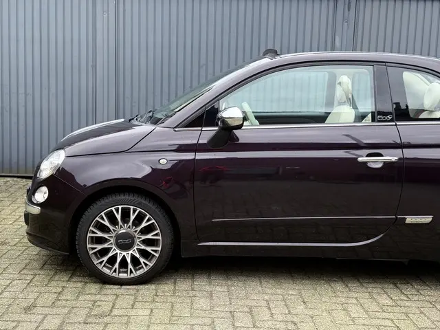Fiat 500C 0.9 TwinAir Lounge| AUT | Leder | NAP 2014 Benzine 4