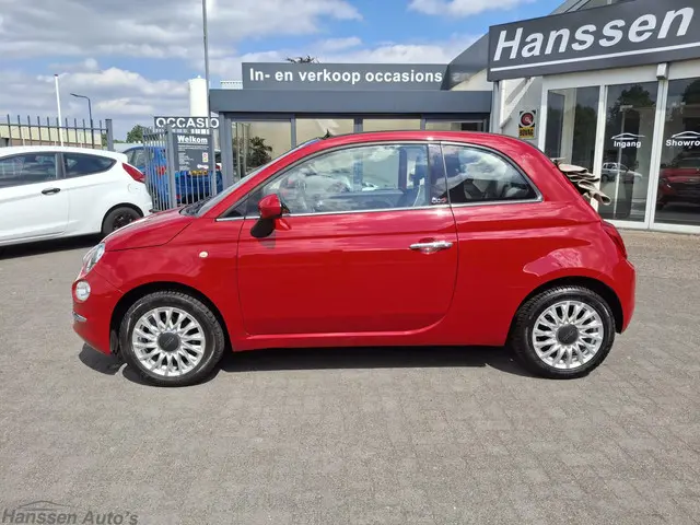 Fiat 500 1.2 Lounge Cabrio 2016 Benzine