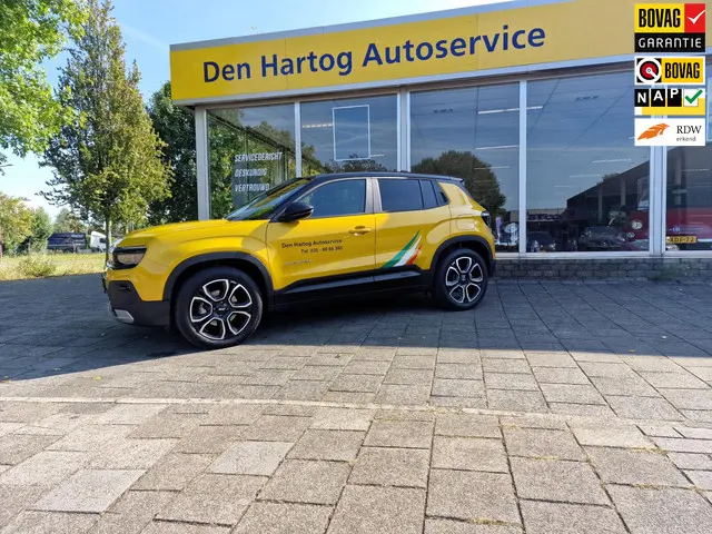 Jeep Avenger Longitude 54 kWh 2023 Elektrisch