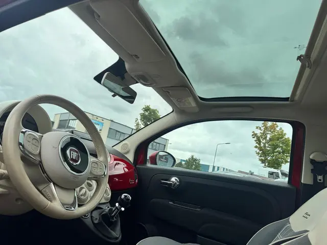 Fiat 500 1.2 Lounge Panorama/Airco/PDC 2018 Benzine 14