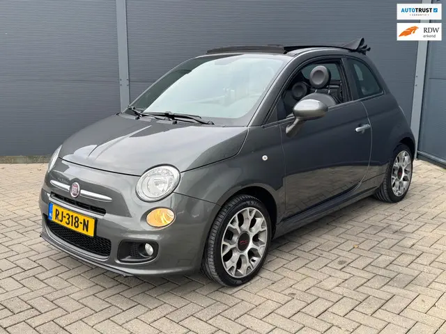 Fiat 500C 1.2 Lounge / Cabrio / Abarth Pakket 2014 Benzine