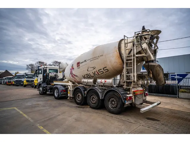 MAN TGS 18.400 BLS 4X4H+SEMI-MIXER 12M3 2014 Diesel 6