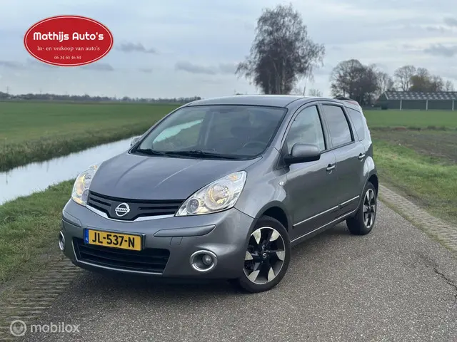 Nissan Note 1.6 Life + Automaat Navi Trekhaak! 2012 Benzine