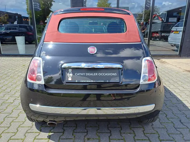 Fiat 500C 1.2 Lounge Cabrio Navi Airco 2016 Benzine 10