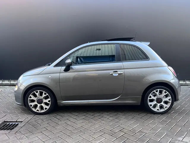 Fiat 500 0.9 TwinAir Turbo 500S|Panorama| 2014 Benzine 5