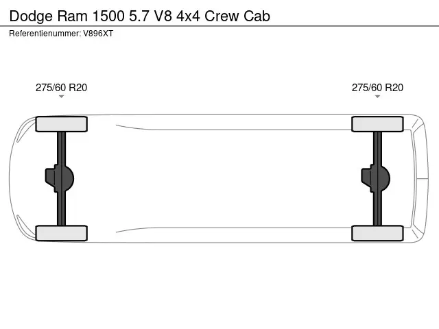 Dodge Ram 1500 5.7 V8 4x4 Crew Cab 2019 LPG/Gas 23