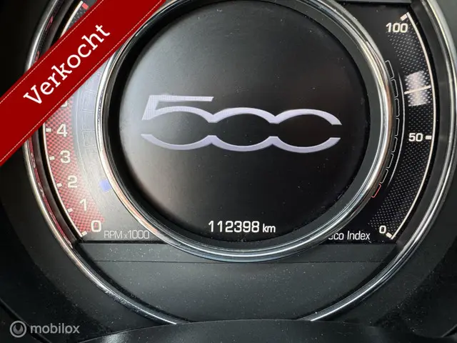 Fiat 500 1.2 Sport NAVIGATIE , CLIMA , WIT 2017 Benzine 14