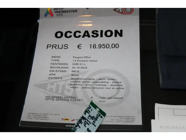 Peugeot Partner Rifter 1.2 Puretech Active 2019 Benzine 28