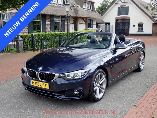 BMW 4 Serie Cabrio 430i SPORTLINE 2017 Benzine