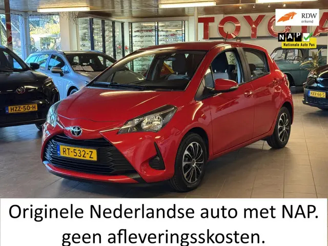 Toyota Yaris 1.0 VVT-i 5-Deurs. Airco 2018 Benzine