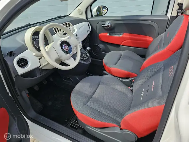 Fiat 500C 1.2 Popstar Cabrio zeer netjes!!! 2015 Benzine 12