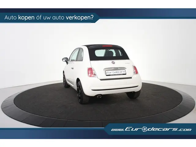 Fiat 500C TwinAir Lounge *Leer*Cabrio*Airco* 2012 Benzine 10