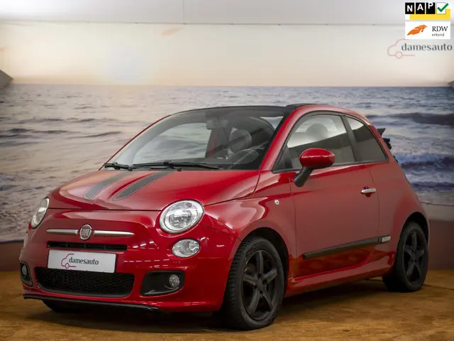 Fiat 500C 0.9 TwinAir 500 Sport, Cabriolet, 2014 Benzine