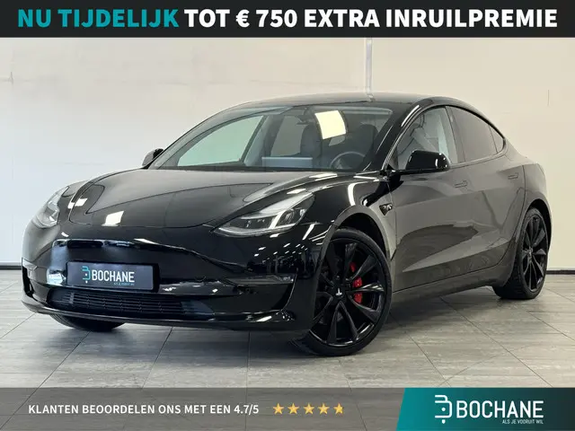 Tesla Model 3 Performance AWD 75 kWh 2019 Elektrisch