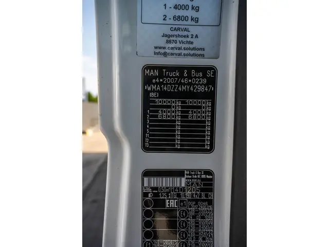 MAN TGL 10.190 BL - CARVAL INBOUW 2021 Diesel 23