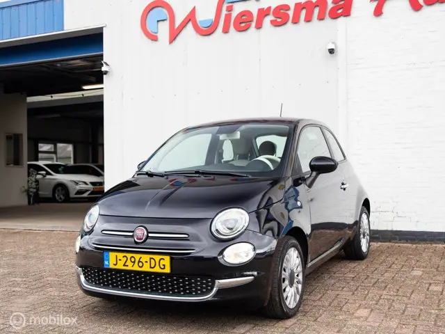 Fiat 500 1.0 Hybrid Lounge|Carplay|Clima|Cruise 2020 Benzine 6