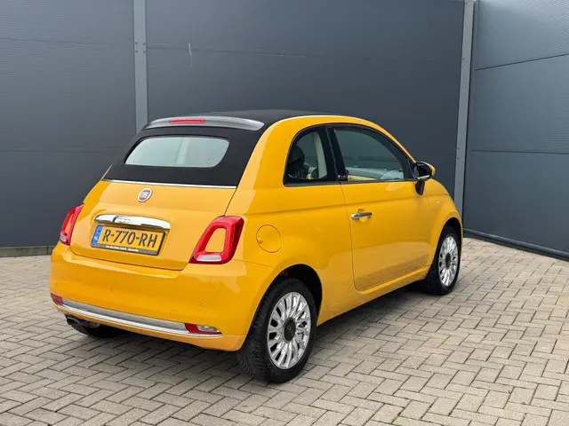 Fiat 500C 1.2 Popstar Cabriotop / 45.000 KM! 2016 Benzine 2