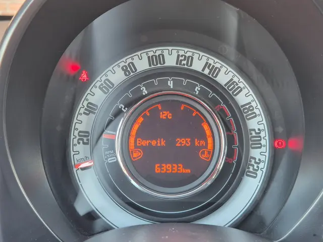 Fiat 500 S 1.2 Sport Carplay, Half leder 2018 Benzine 8