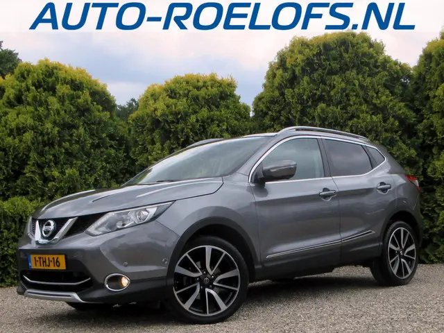 Nissan QASHQAI 1.2 Tekna*Leder*360cam*Trekhaak* 2014 Benzine