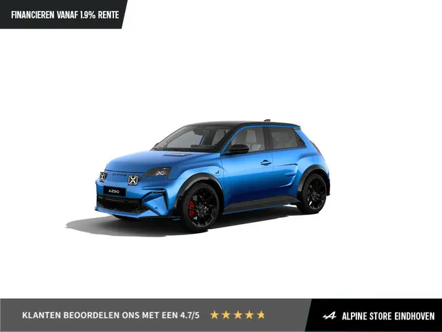 Alpine A290 GTS 52 kWh 2025 Elektrisch