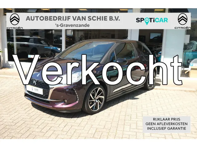 DS DS 3 3 PT 82 So Chic 2016 Benzine