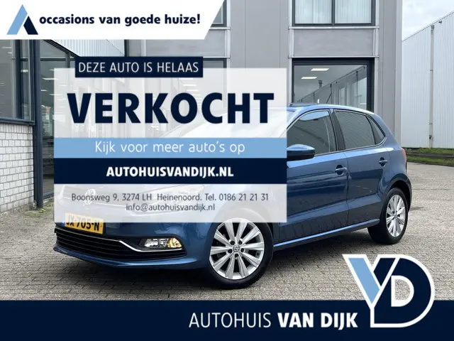 Volkswagen Polo 1.0 Comfortline Edition 2016 Benzine