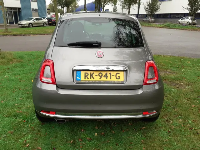 Fiat 500 1.2 Lounge *airco*pano*NAVI*PDC achter* 2016 Benzine 9