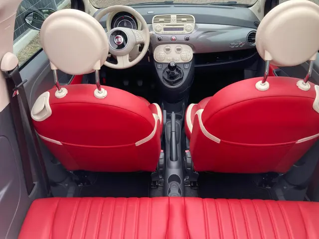 Fiat 500C 0.9 TwinAir Lounge Cabrio leder 2014 Benzine 13