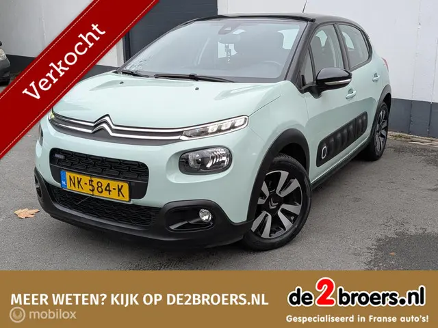Citroën C3 1.2 PureTech Shine/ trekhhaak 2017 Benzine