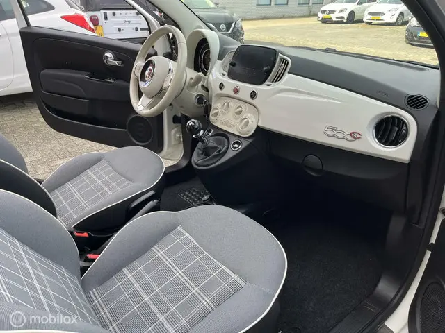 Fiat 500C 1.2 Lounge CABRIO*AIRCO*CRUISE*PDC* 2019 Benzine 9