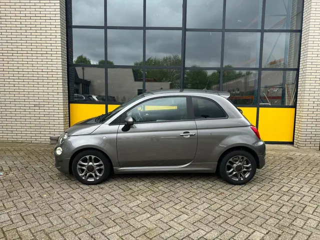 Fiat 500 Turbo Sport S, Half leer, Clima, LMV 2017 Benzine 2
