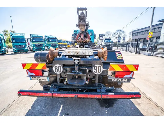 MAN TGS 35.510 8X4-4 BL + TAJFUN L170 K 2022 Diesel 13
