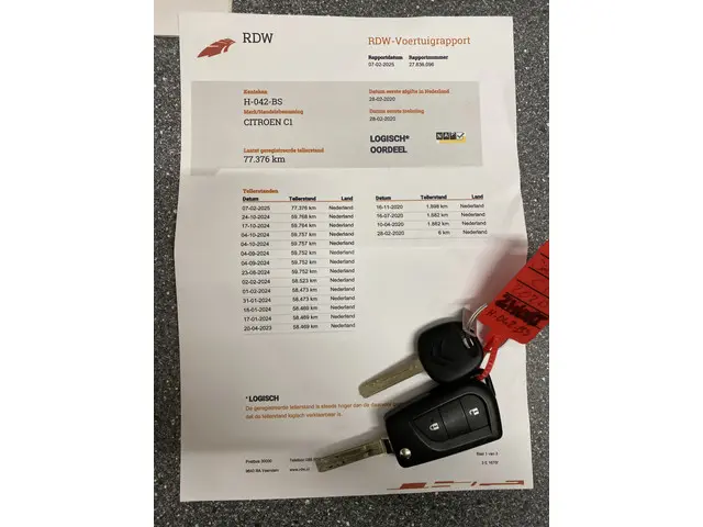Citroën C1 1.0 VTi Shine 2020 Benzine 16