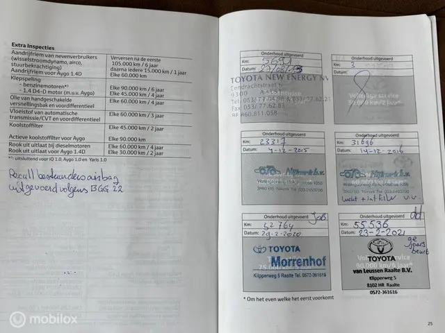 Toyota Yaris 1.3 VVT-i Dynamic / Garantie ! 2012 Benzine 22