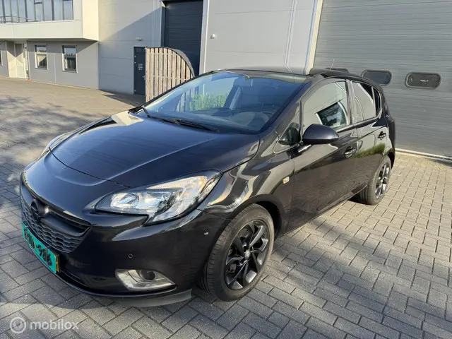 Opel Corsa 1.0 Turbo Cosmo| Navi| black&black| 2016 Benzine 2