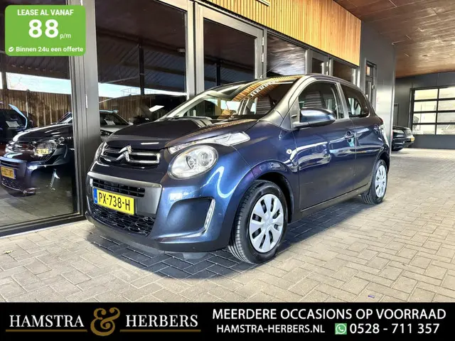 Citroën C1 1.0 e-VTi Airscape Feel blauw 2017 Benzine