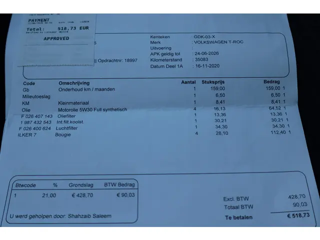 Volkswagen T-Roc 1.5 TSI Sport Business R 2020 Benzine 35